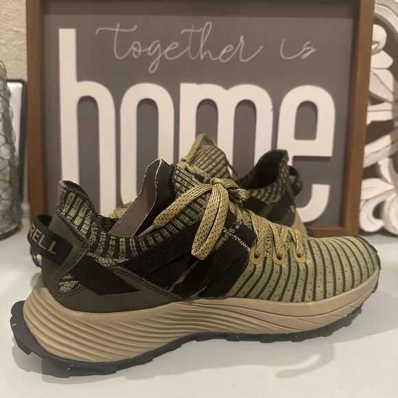 New MERRELL Embark Moc Sneaker SZ 7 Mens in OLIVE. No box - Picture 4 of 8